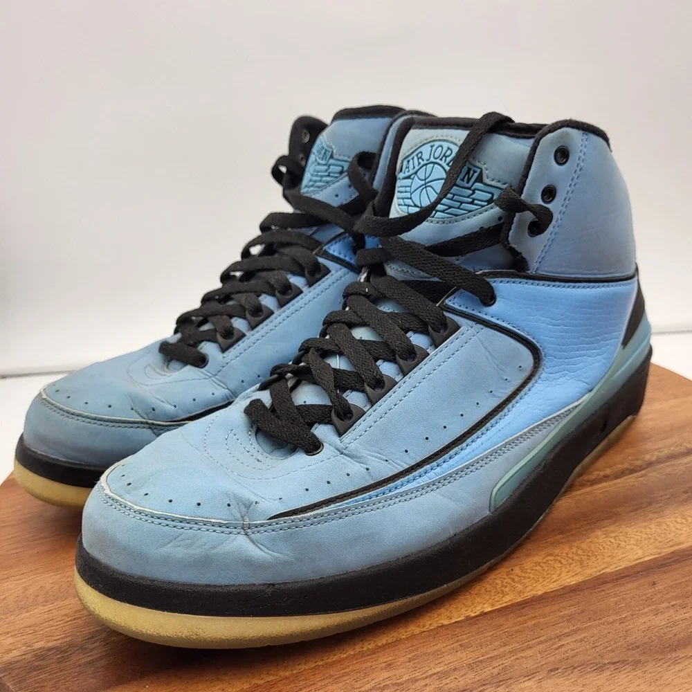 Nike Air Jordan 2 Retro QF University Blue Sneakers Mens‎ Size 11.5  95709-401